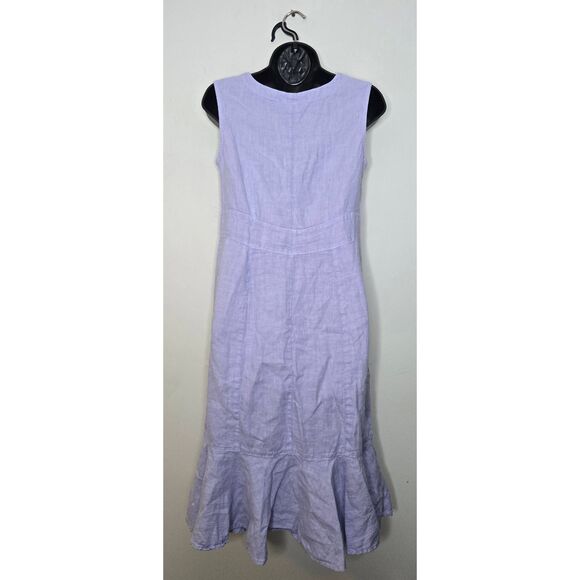 California Threads Linen Dress Size XS Sleeveless Whimsical - Picture 4 of 6